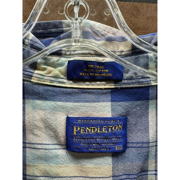 Pendleton Men's Short Sleeve Button Up Size X-Large - Picture 2 of 3